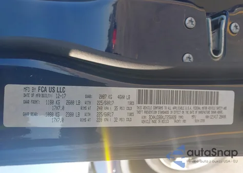 2018 Jeep Compass Latitude 4X4 из США, поврежденный, VIN 3C4NJDBBXJT256028